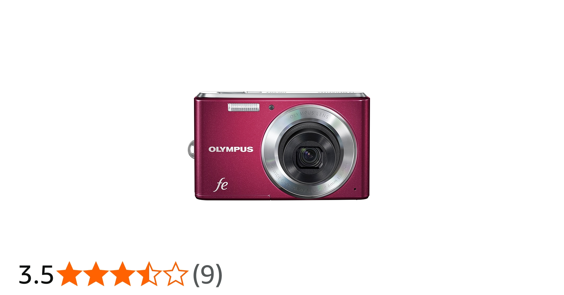 Amazon | OLYMPUS デジタルカメラ FE-4050 レッド 光学4倍ズーム FE