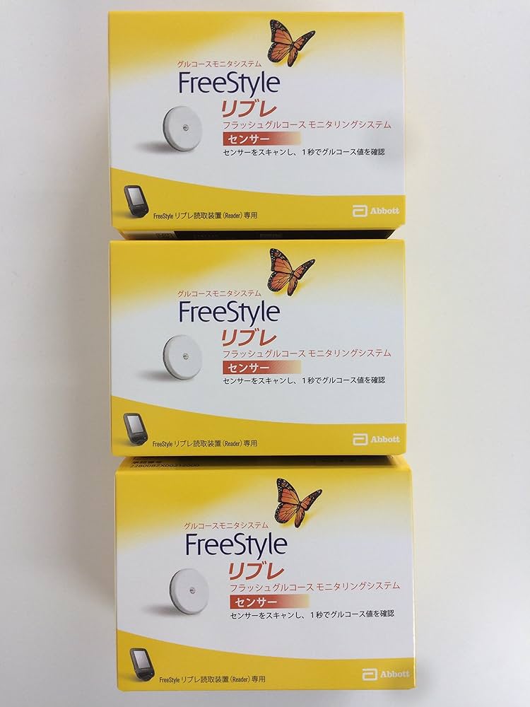 Amazon.co.jp: Abbott フリースタイルリブレセンサー3個セット