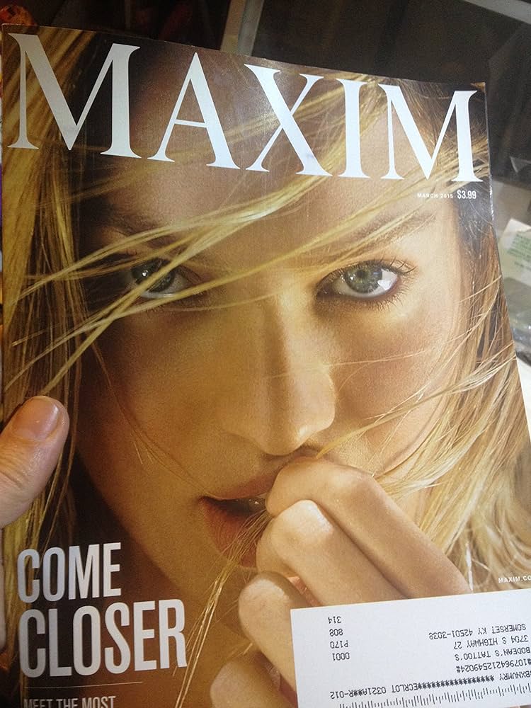 Maxim Magazine (March, 2015) Candice Swanepoel Cover: Maxim