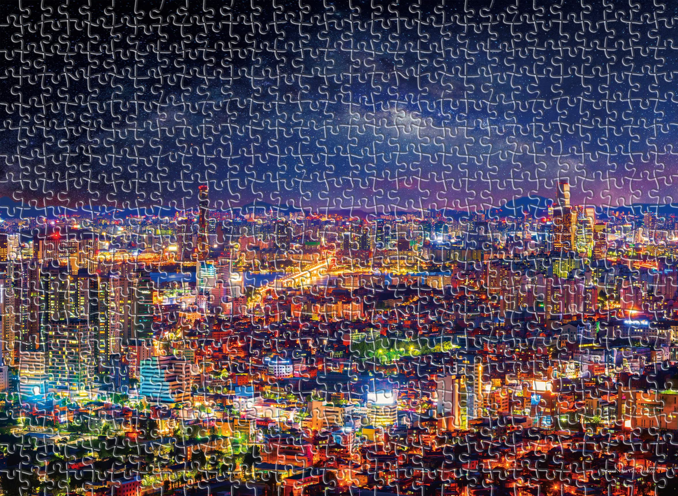 Amazon | ソウル 天の川に彩色 500ピース ジグソーパズル