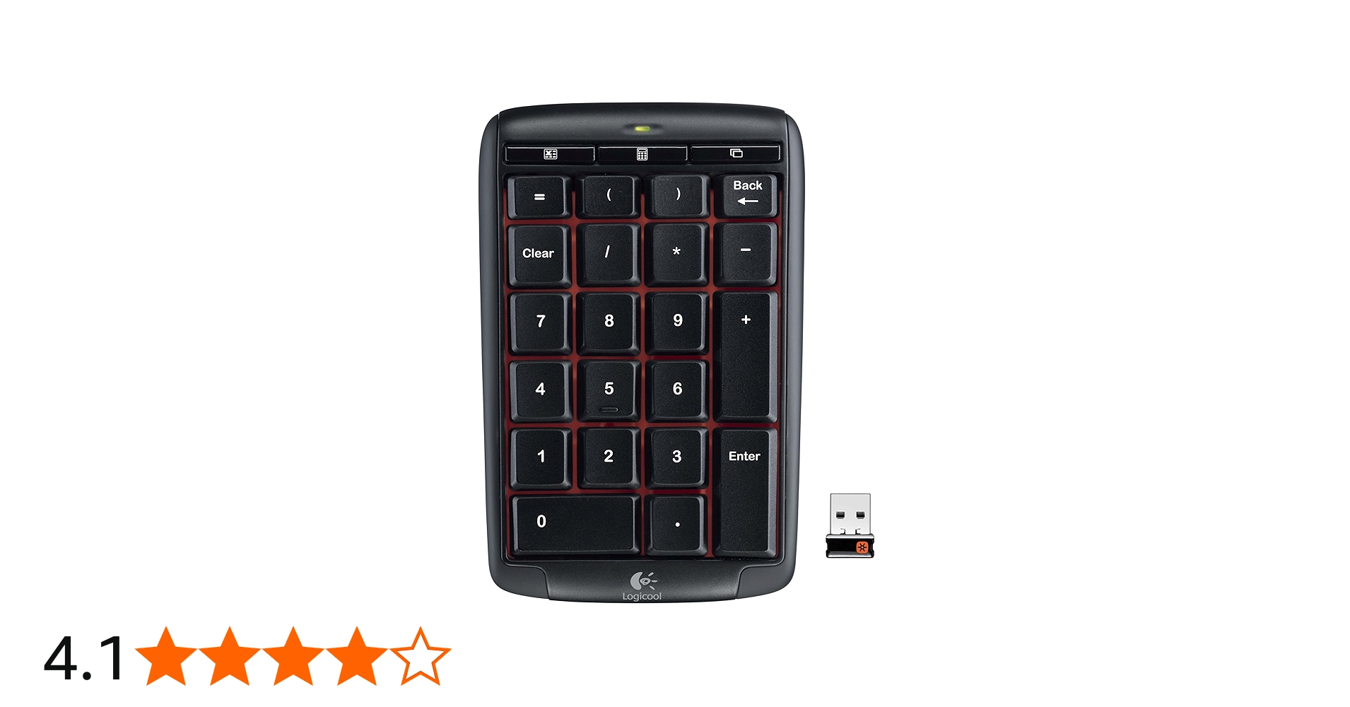 Amazon.co.jp: LOGICOOL ワイヤレスナンバーパッド テンキー Unifying