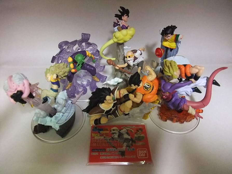 Amazon.com: Gashapon HG Dragon Ball Z Imagination 8 full set of 6