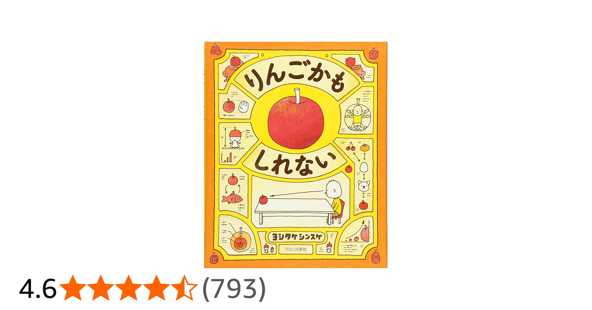 りんごかもしれない | ヨシタケシンスケ |本 | 通販 | Amazon
