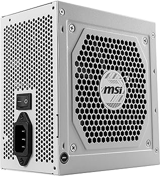 Amazon | MSI MAG A850GL PCIE5 WHITE PC電源ユニット 850W ATX3.1