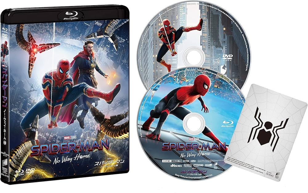 Amazon.co.jp: スパイダーマン:ノー・ウェイ・ホーム ブルーレイ&DVD