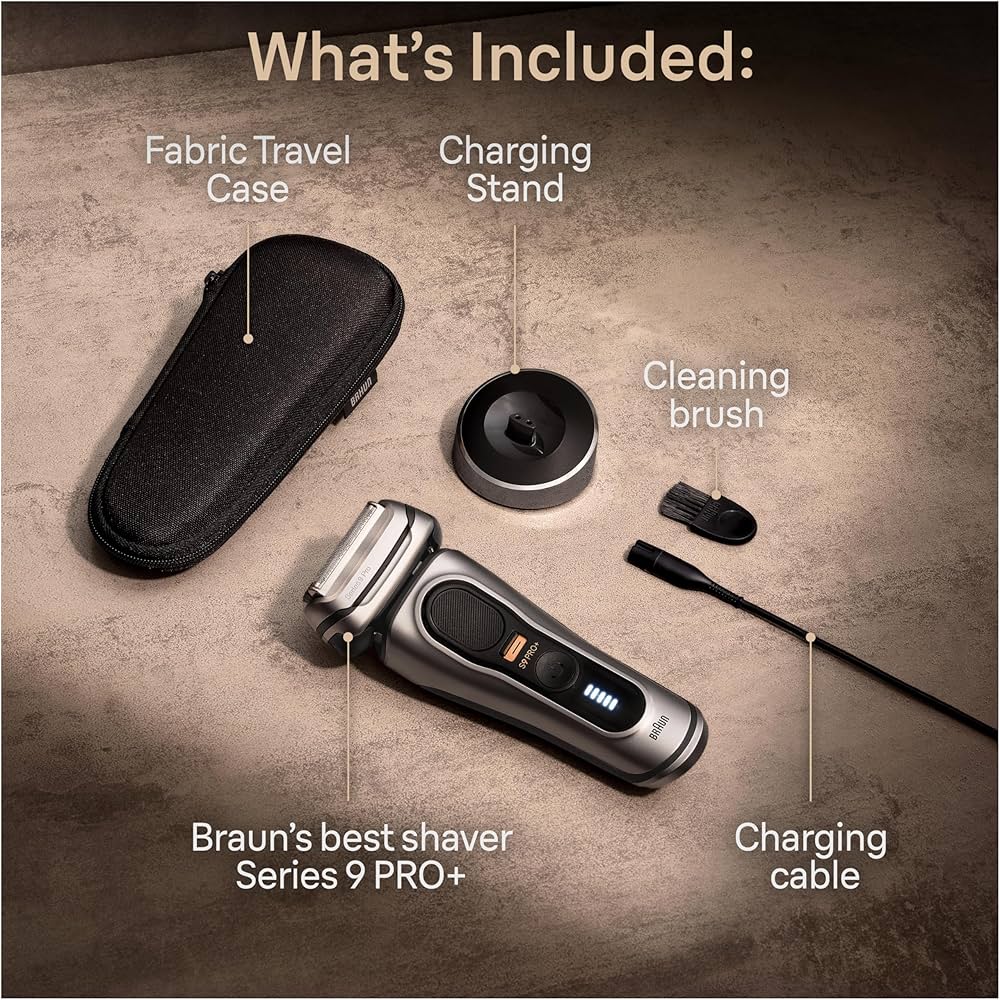 Amazon.com: Braun Series 9 PRO+ Electric Razor for Men, 5 Pro