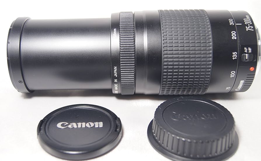 Amazon | Canon キヤノン EF 75-300mm F4-5.6 II | カメラ用交換レンズ