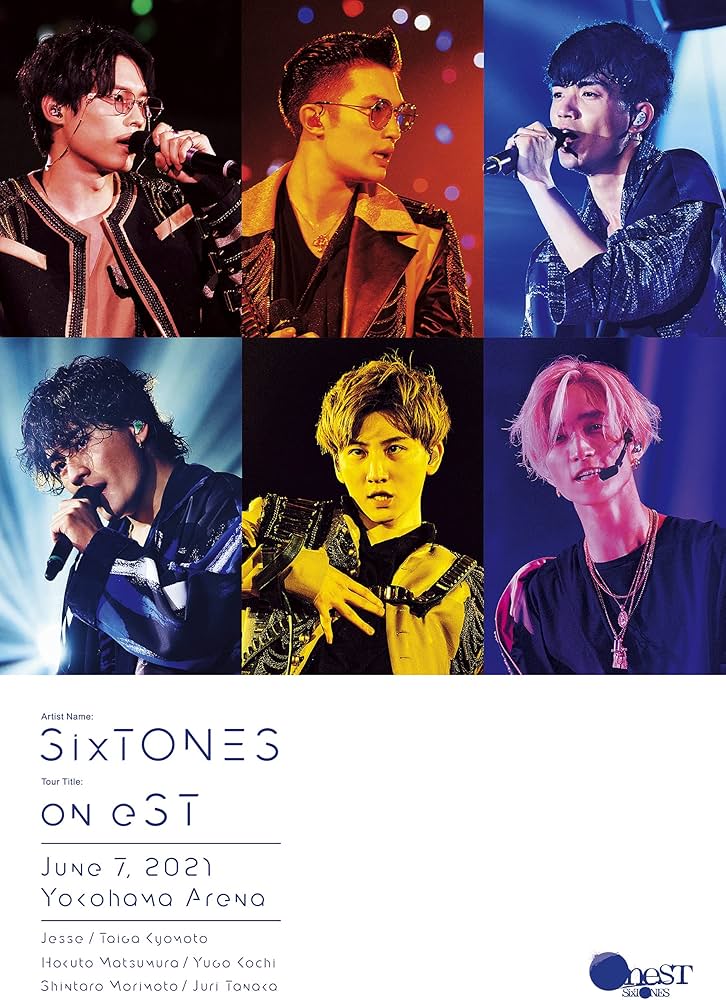 Amazon.co.jp: on eST (Blu-ray通常盤) : SixTONES: DVD