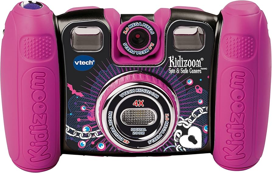 Amazon.com: VTech Kidizoom Spin and Smile Camera, Violet Pink