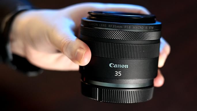Amazon.com : Canon RF35mm F1.8 is Macro STM Lens, Black : Electronics
