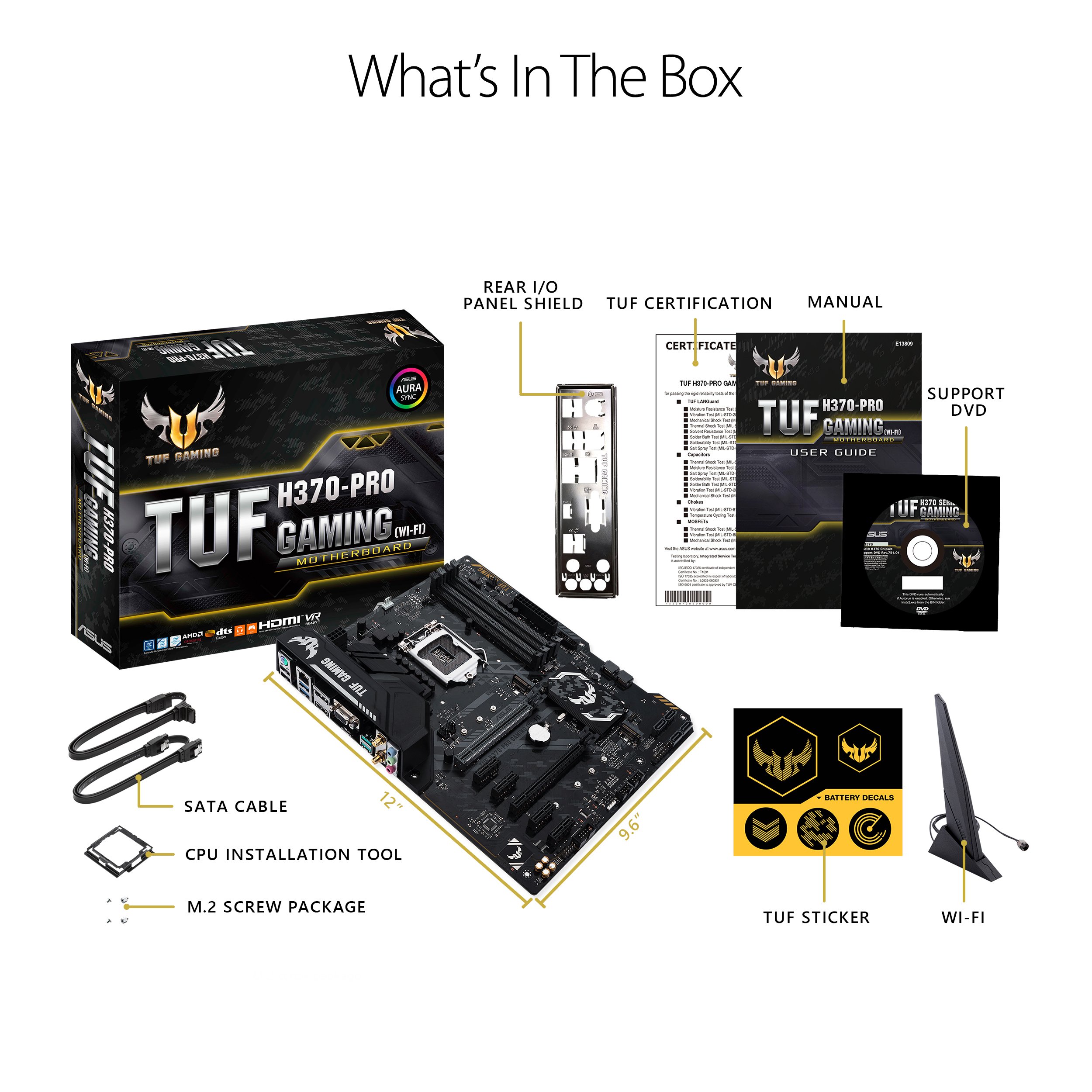 Amazon | ASUSTek Intel H370 搭載 マザーボード LGA1151対応 TUF H370