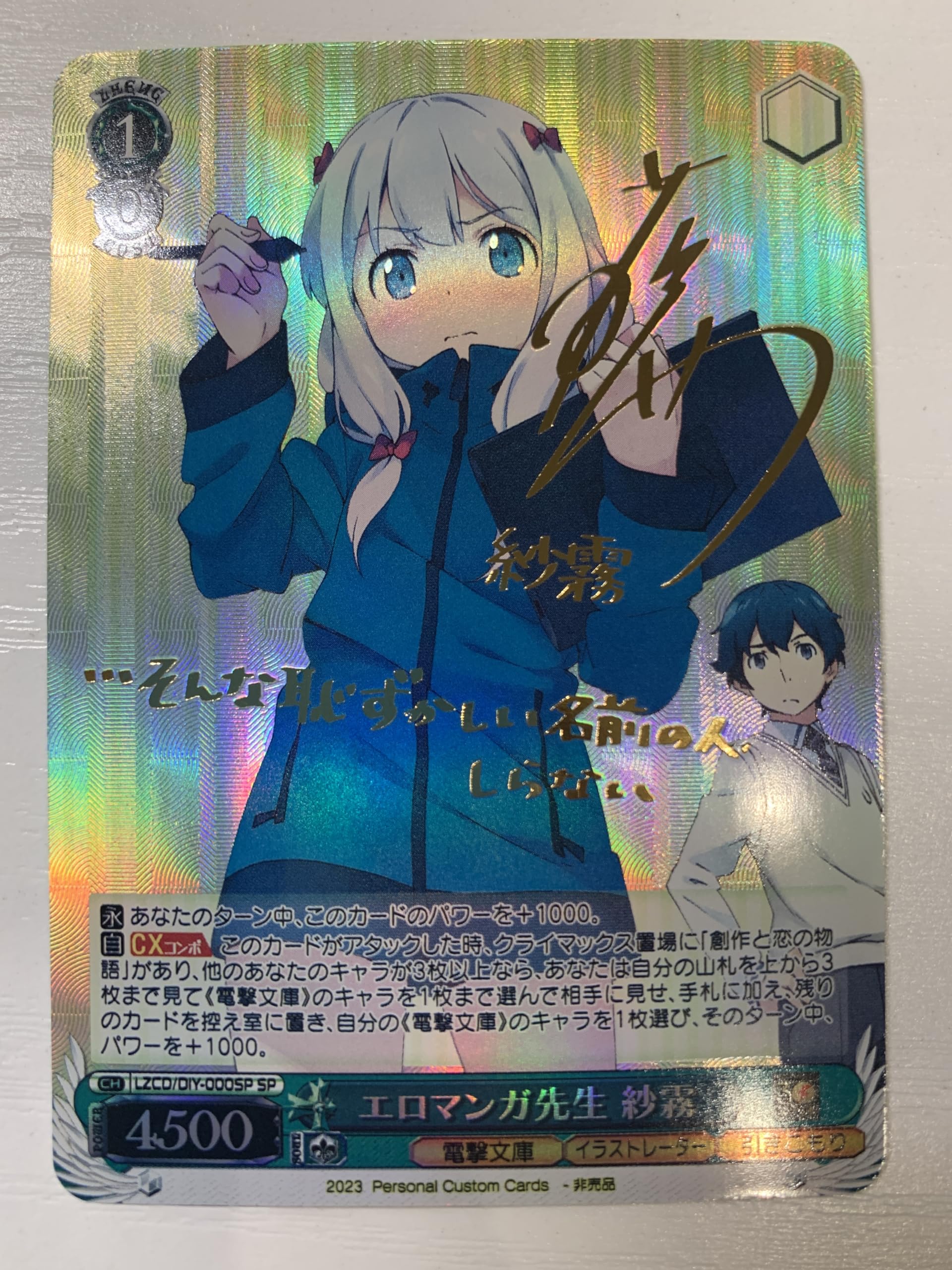 BGS10 ヴァイス 新生アレイキャッツ SP サイン 電撃文庫 BGS10