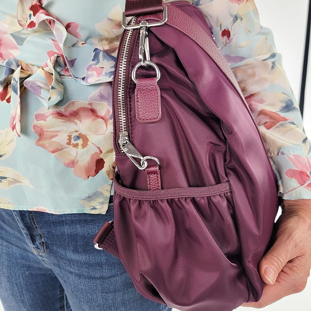 Amazon.com | V-Style Convertible Backpack Purse (Purple Haze