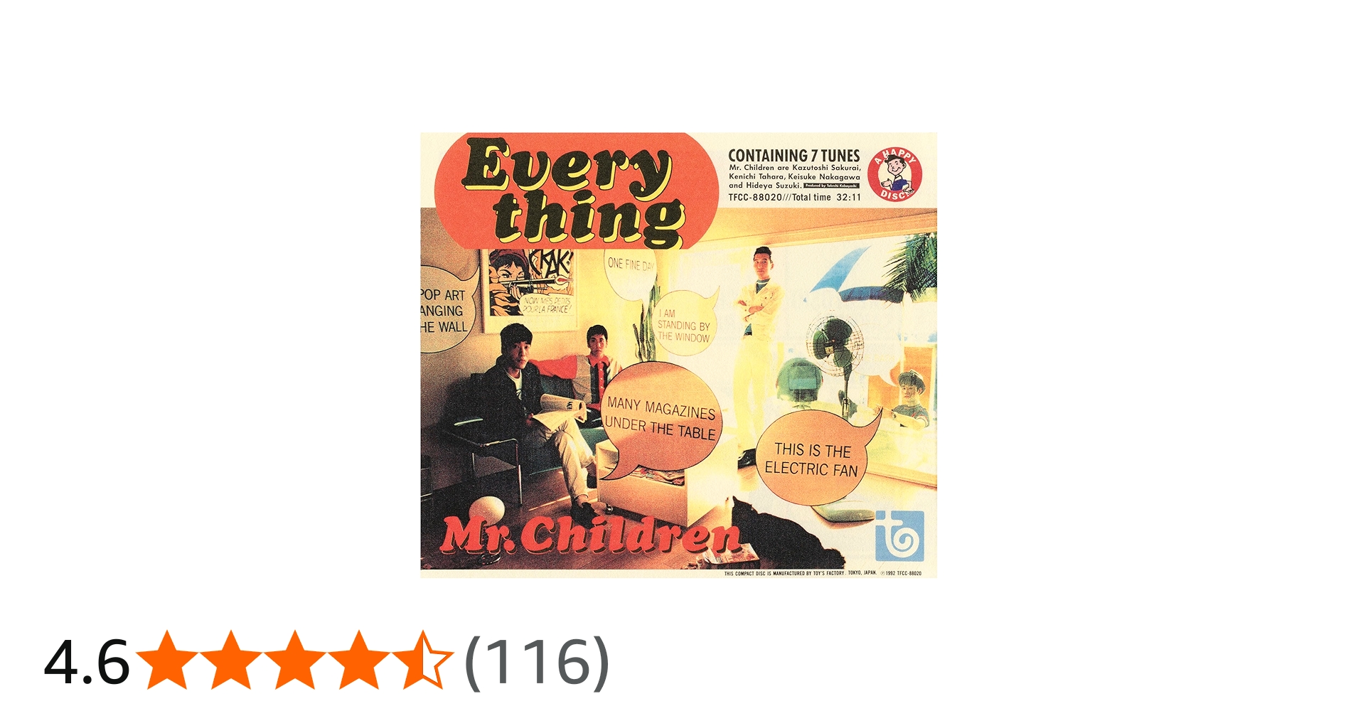 Amazon.co.jp: EVERYTHING - Mr.Children: ミュージック