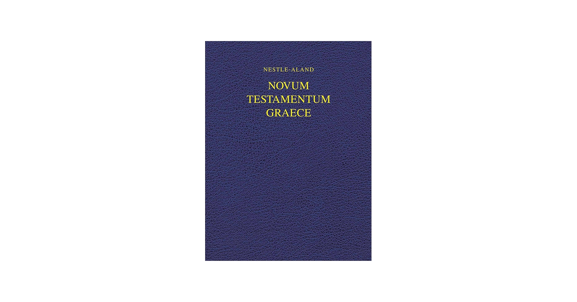 Novum Testamentum Graece (NA28), Wide Margin (Hardcover): Nestle