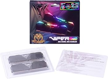 Amazon | Patriot Memory Viper RGB Series DDR4 3200MHz PC4-25600