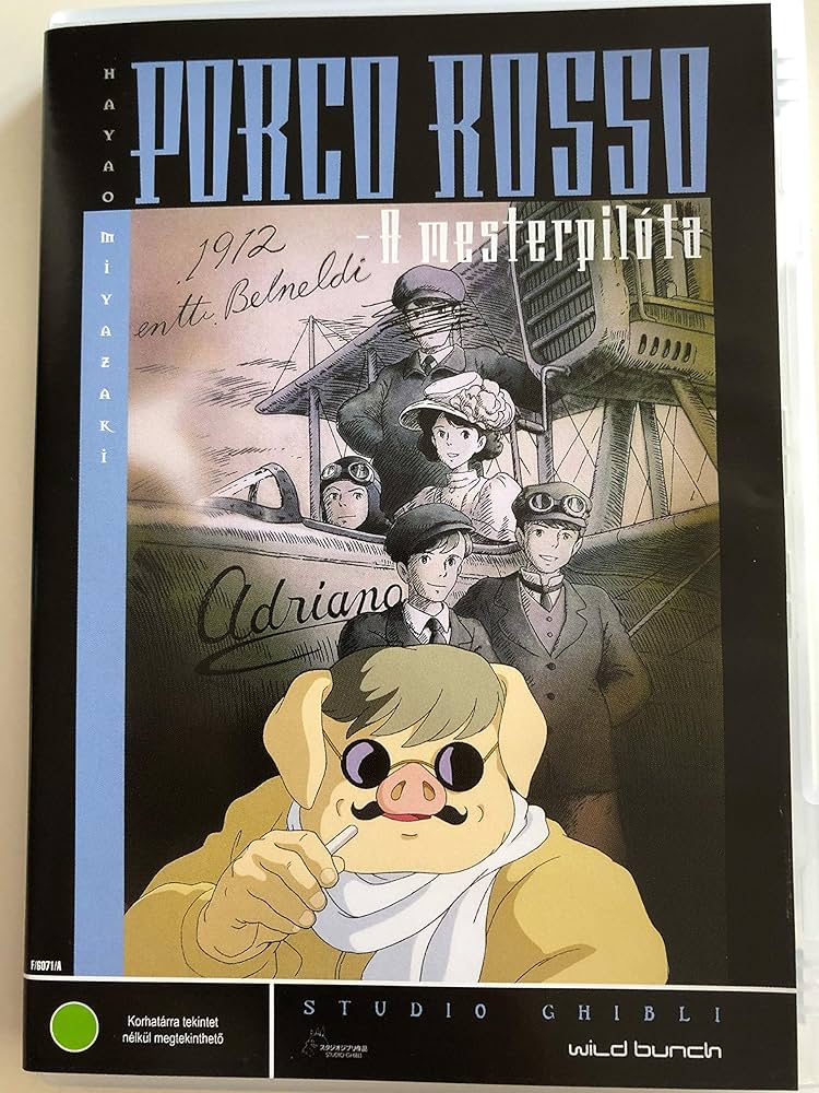 Amazon.com: Porco Rosso - A mesterpilóta / Kurenai no buta (紅の豚