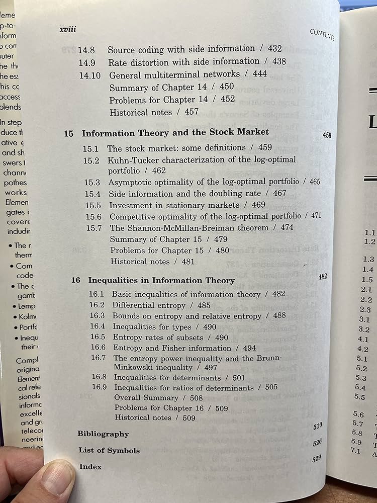 Amazon | Elements of Information Theory (Wiley Series in