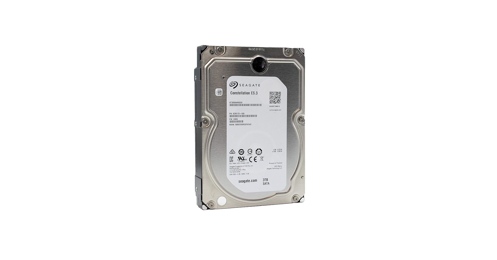 Amazon.com: Seagate Constellation ES.3 ST3000NM0033 3TB 7200 RPM
