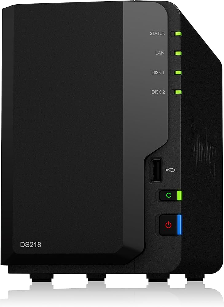 SYNOLOGY 2 Bay NAS DiskStation DS218 (Diskless) : Amazon.ca