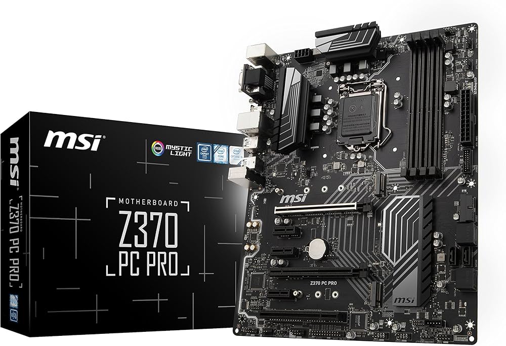 Amazon | MSI Z370 PC PRO ATX マザーボード [Intel Z370チップセット