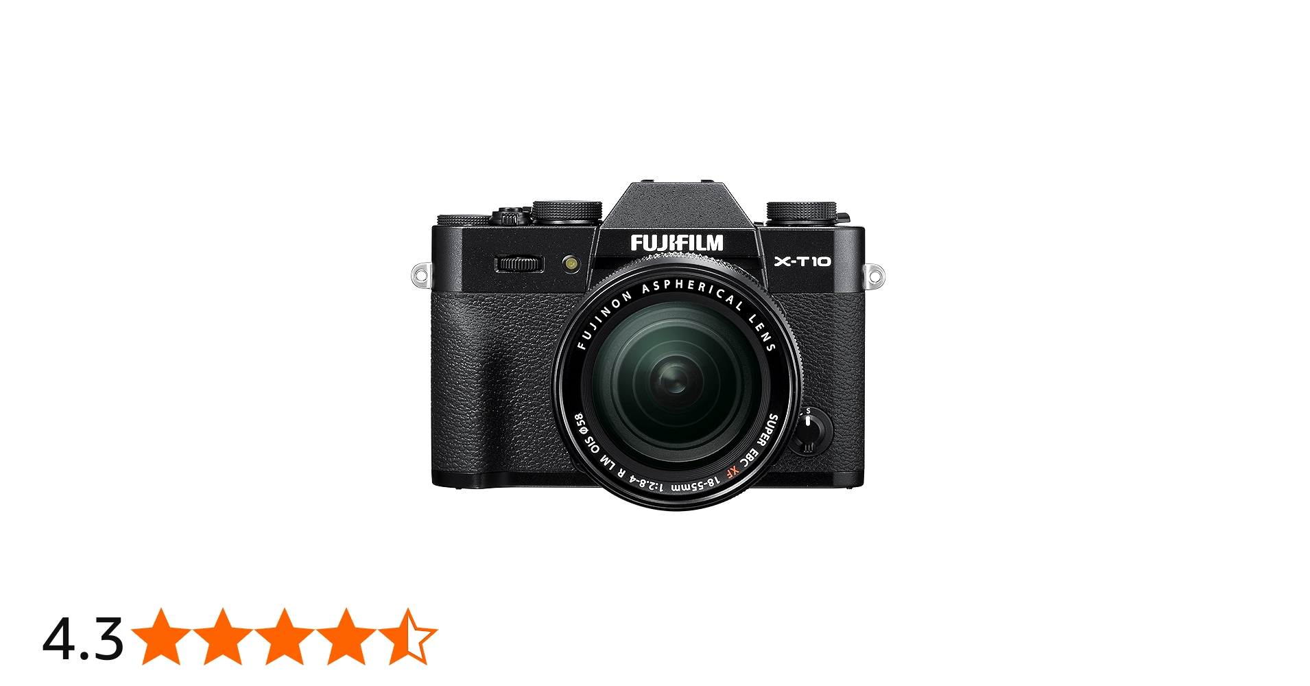 Amazon | FUJIFILM ミラーレス一眼 X-T10 レンズキット ブラック X