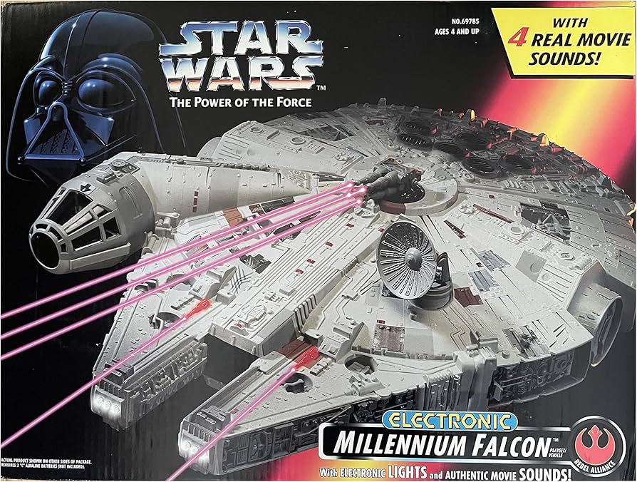 Amazon | Star Wars Power of the Force Electronic Millennium Falcon