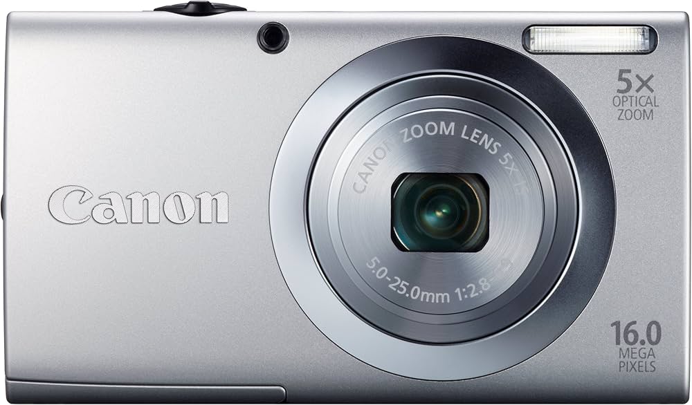 Amazon | Canon デジタルカメラ PowerShot A2400IS シルバー 1600万