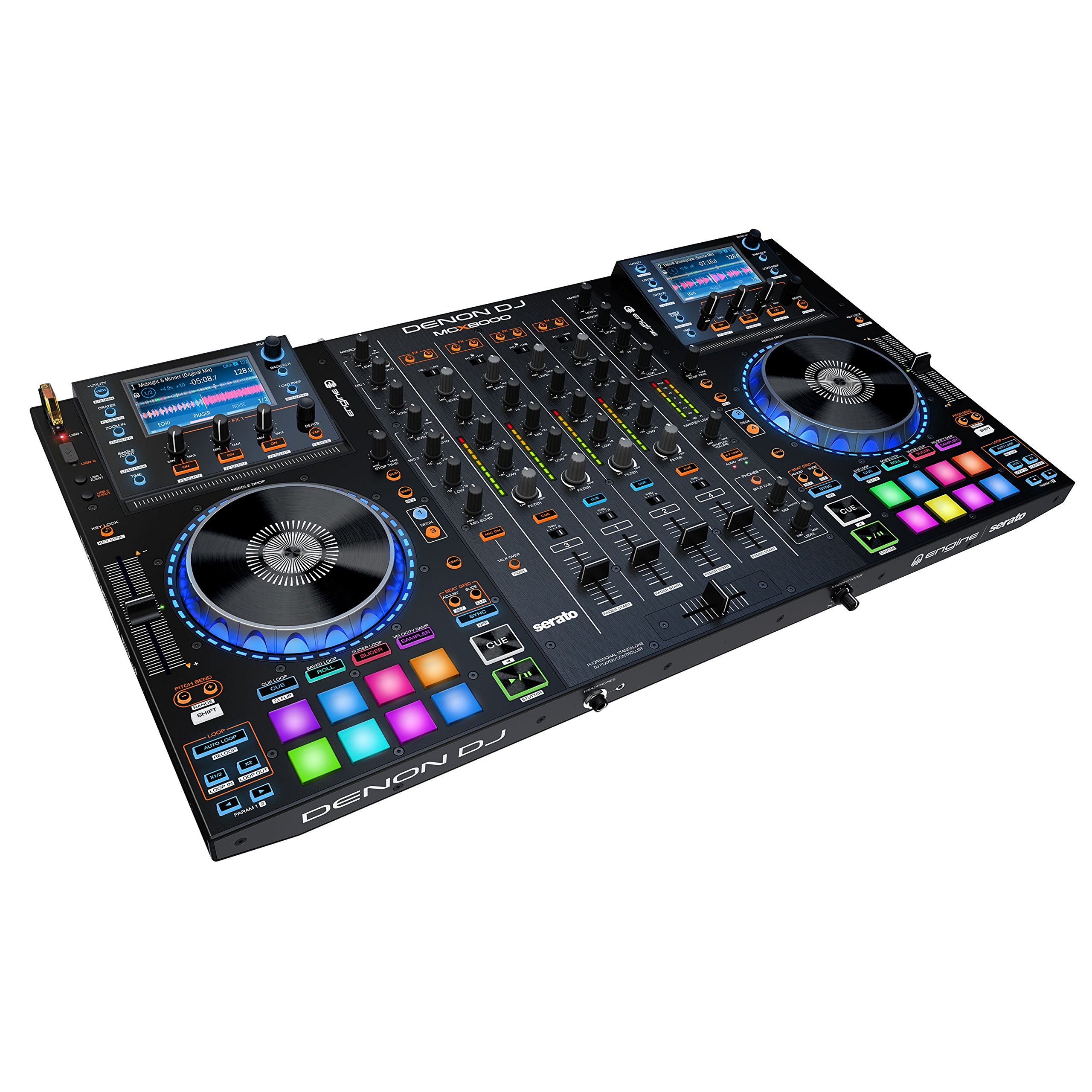Amazon | Denon DJ USBメディア対応 スタンドアローン4デッキDJ