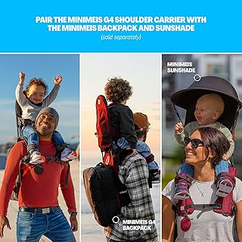 Amazon.co.jp: MINIMEIS G4 (ネイビー/ブラック) : ベビー＆マタニティ