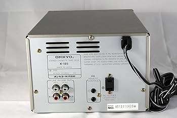 Amazon | ONKYO オンキヨー（オンキョー） K-185-S カセットデッキ