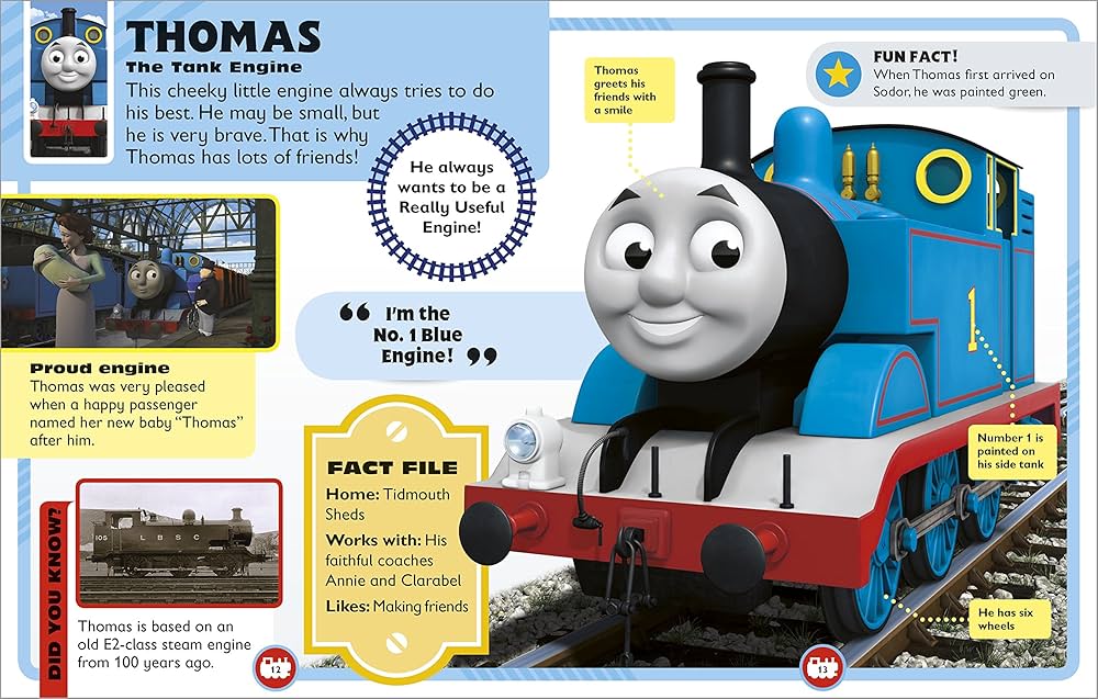 Amazon.co.jp: Thomas & Friends Character Encyclopedia : 本