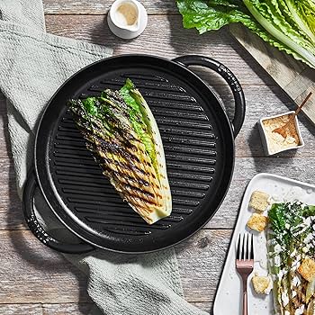 Amazon｜staub ストウブ 「 ピュアグリル ラウンド ブラック 26cm