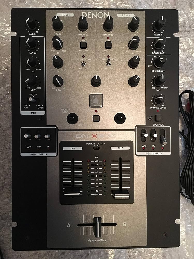 Amazon | DENON DJミキサー ブラック DN-X300 | DJミキサー | 楽器