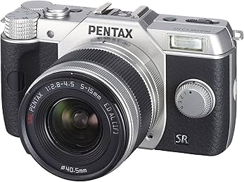 Amazon.com : Pentax Q10 12.4MP with 02 zoom lens kit (Silver