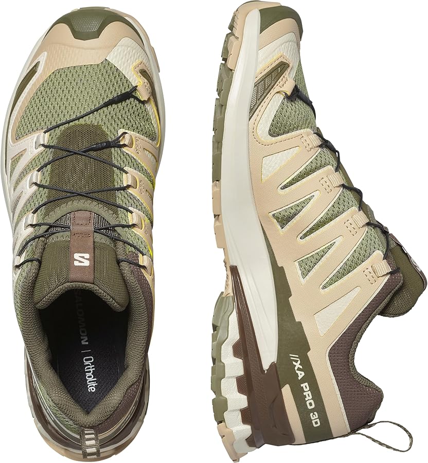 Amazon.com | Salomon Mens XA Pro 3D V9 Deep Lichen Green/Safari