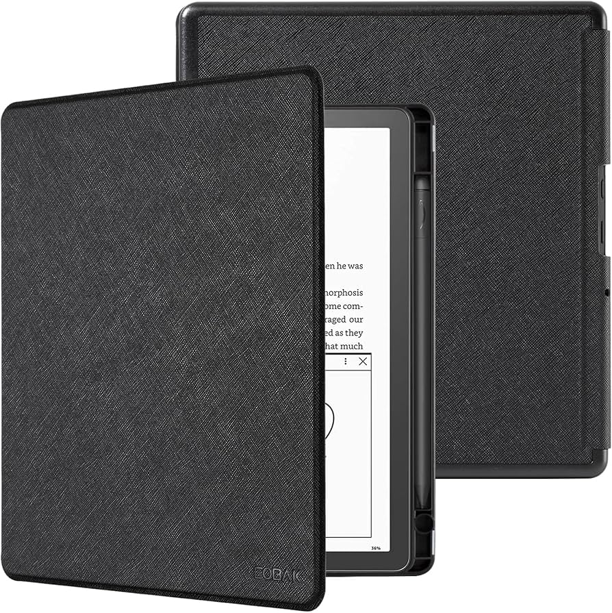 Amazon.com: CoBak Case for Kindle Scribe - All New PU Leather