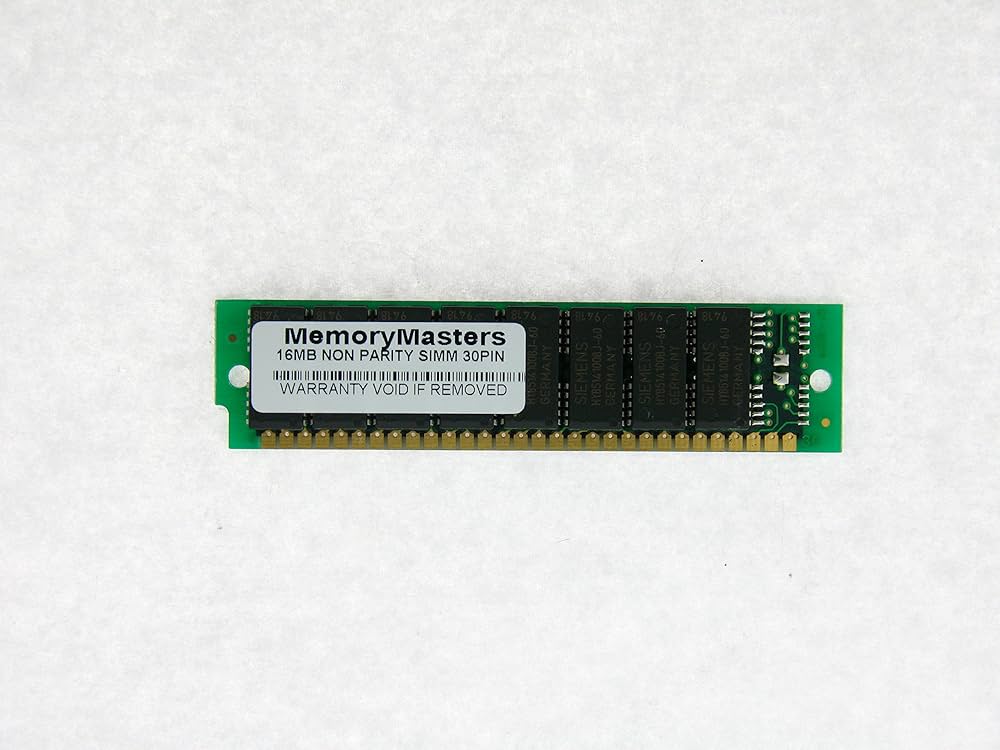 Amazon | 16 MB 30ピンnon-parity SIMM RAMメモリ60 NS for Apple