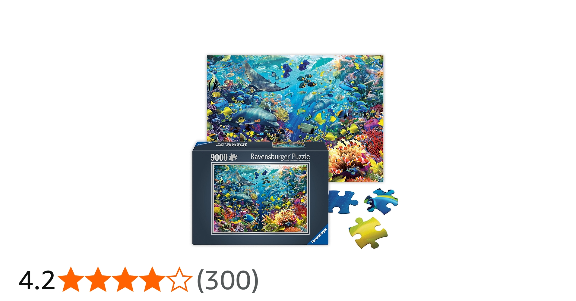 Amazon | UNDERWATER PARADISE 9000 PIECE | ジグソーパズル | おもちゃ