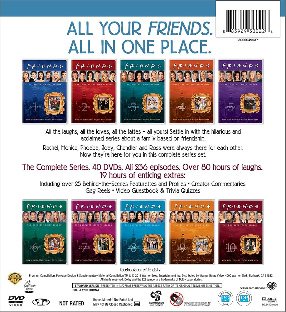 Amazon.co.jp: Friends: The Complete Series Collection: ミュージック