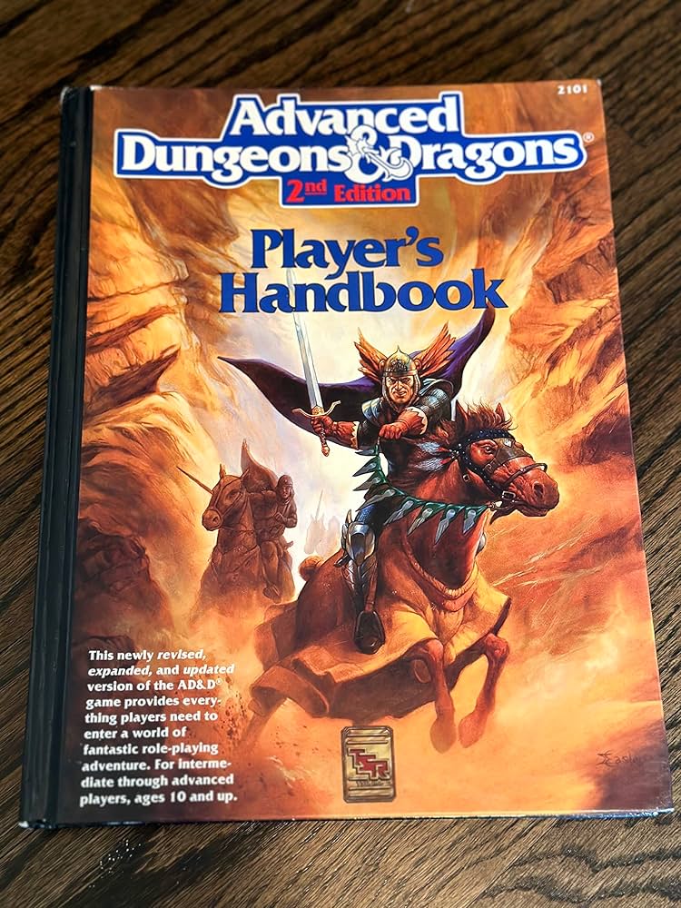 Advanced Dungeons & Dragons Player's Handbook, 2nd Edition: Cook