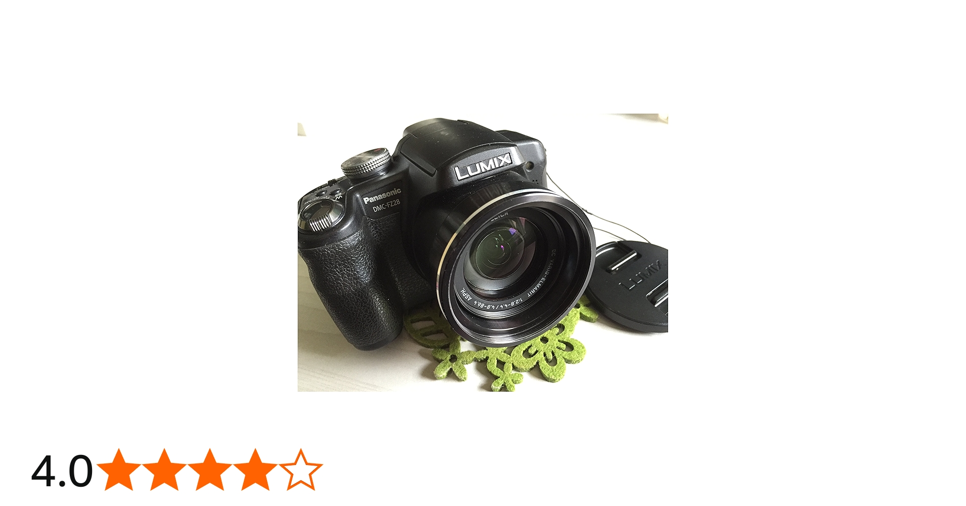 Amazon.co.jp: Panasonic Lumix FZ28 Digital Camera DMC-FZ28-K Black