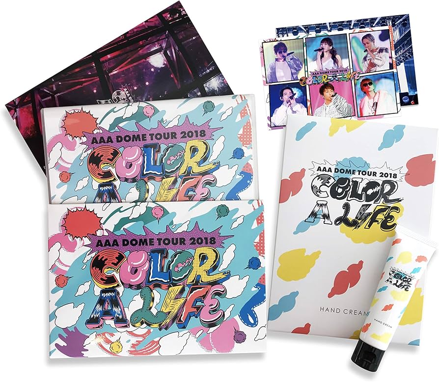 Amazon.co.jp: AAA DOME TOUR 2018 COLOR A LIFE(DVD2枚組+グッズ