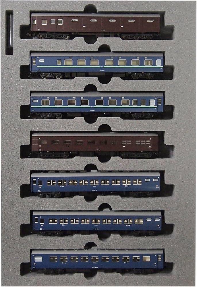 Amazon | KATO Nゲージ 10系 寝台急行 安芸 1967 7両セット 特別企画品