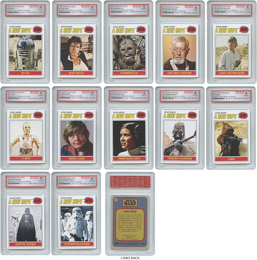 Amazon.com: 1977 Star Wars Topps Cards '23 Topps Edition - All