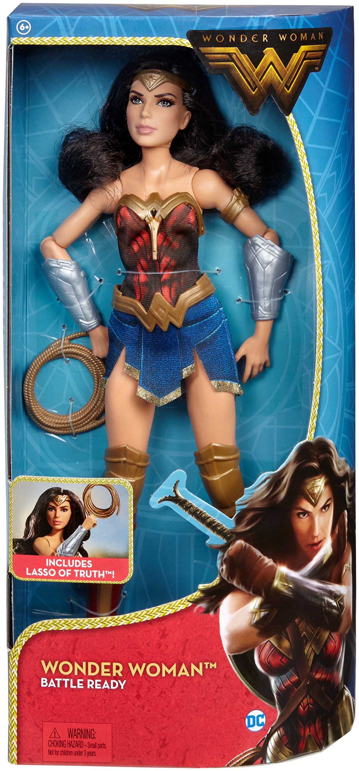 Amazon.co.jp: DC Comics Battel-Ready Wonder Woman Doll : おもちゃ