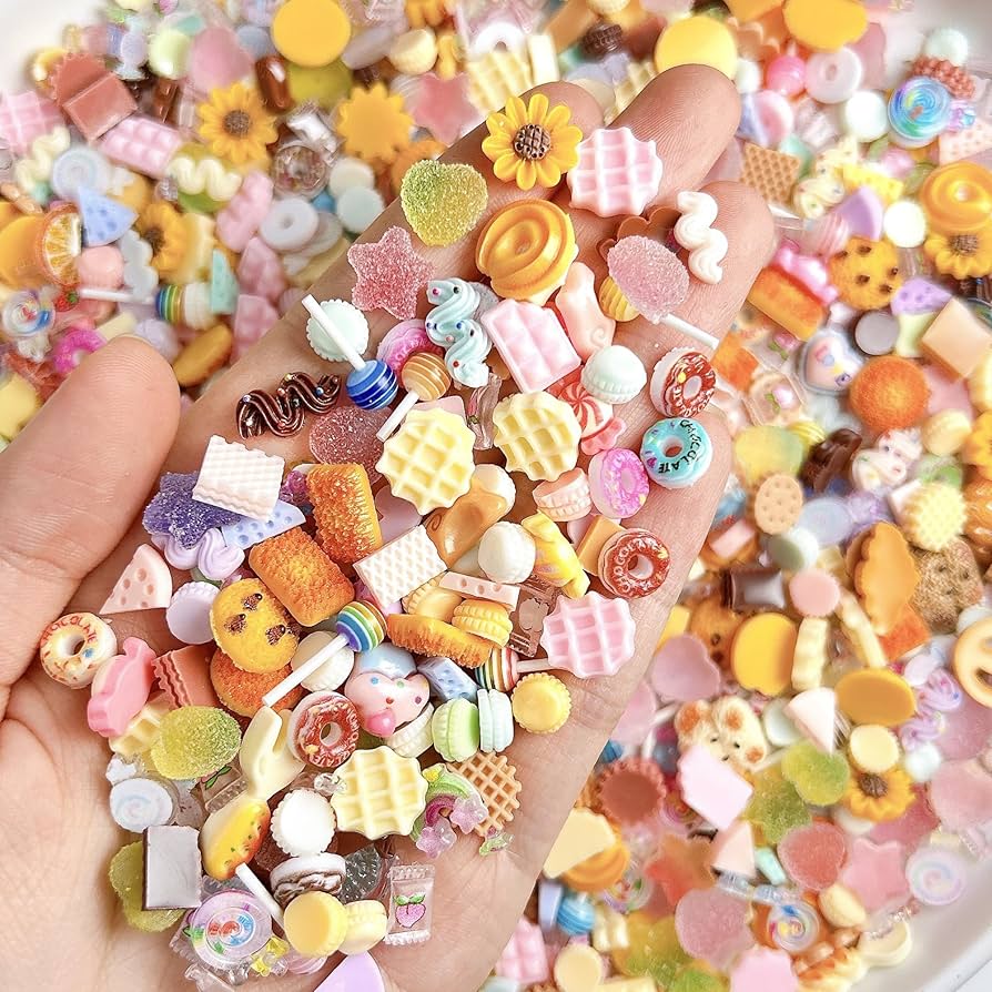 Amazon | 【快適良品スヤスワ】ネイルパーツ スイーツ お菓子 大量