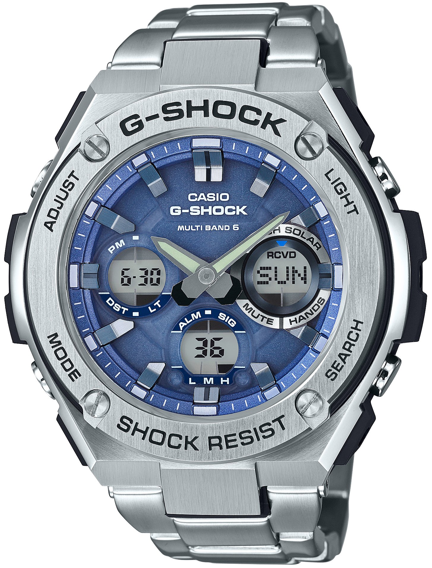 Amazon.co.jp: [カシオ]CASIO 腕時計 G-SHOCK ジーショック G-STEEL