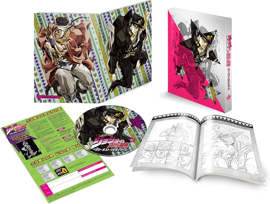 Amazon.co.jp: ジョジョの奇妙な冒険スターダストクルセイダース Vol.6
