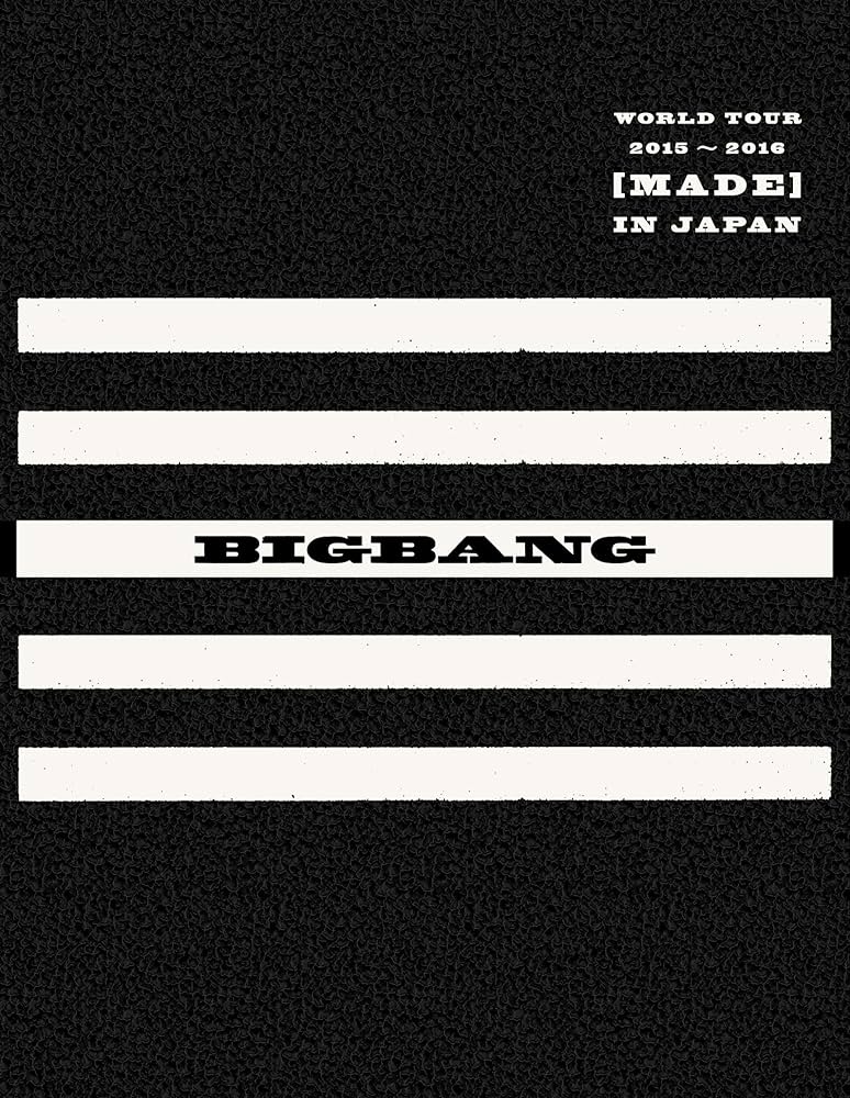 Amazon.com: BIGBANG WORLD TOUR 2015~2016 [MADE] IN JAPAN(DVD(3枚組